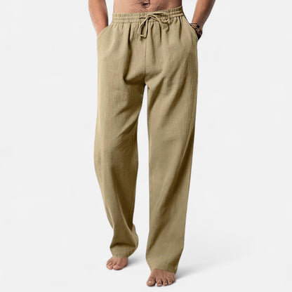 Old Monarchy | Men’s Linen Summer Trousers – Lightweight Comfort, Refined Casual Appeal