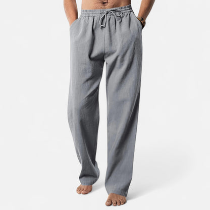 Old Monarchy | Men’s Linen Summer Trousers – Lightweight Comfort, Refined Casual Appeal