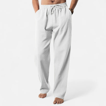 Old Monarchy | Men’s Linen Summer Trousers – Lightweight Comfort, Refined Casual Appeal