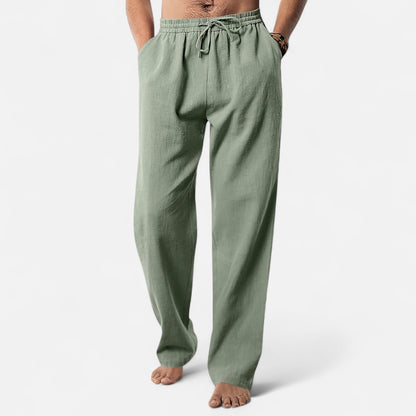 Old Monarchy | Men’s Linen Summer Trousers – Lightweight Comfort, Refined Casual Appeal