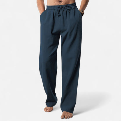 Old Monarchy | Men’s Linen Summer Trousers – Lightweight Comfort, Refined Casual Appeal