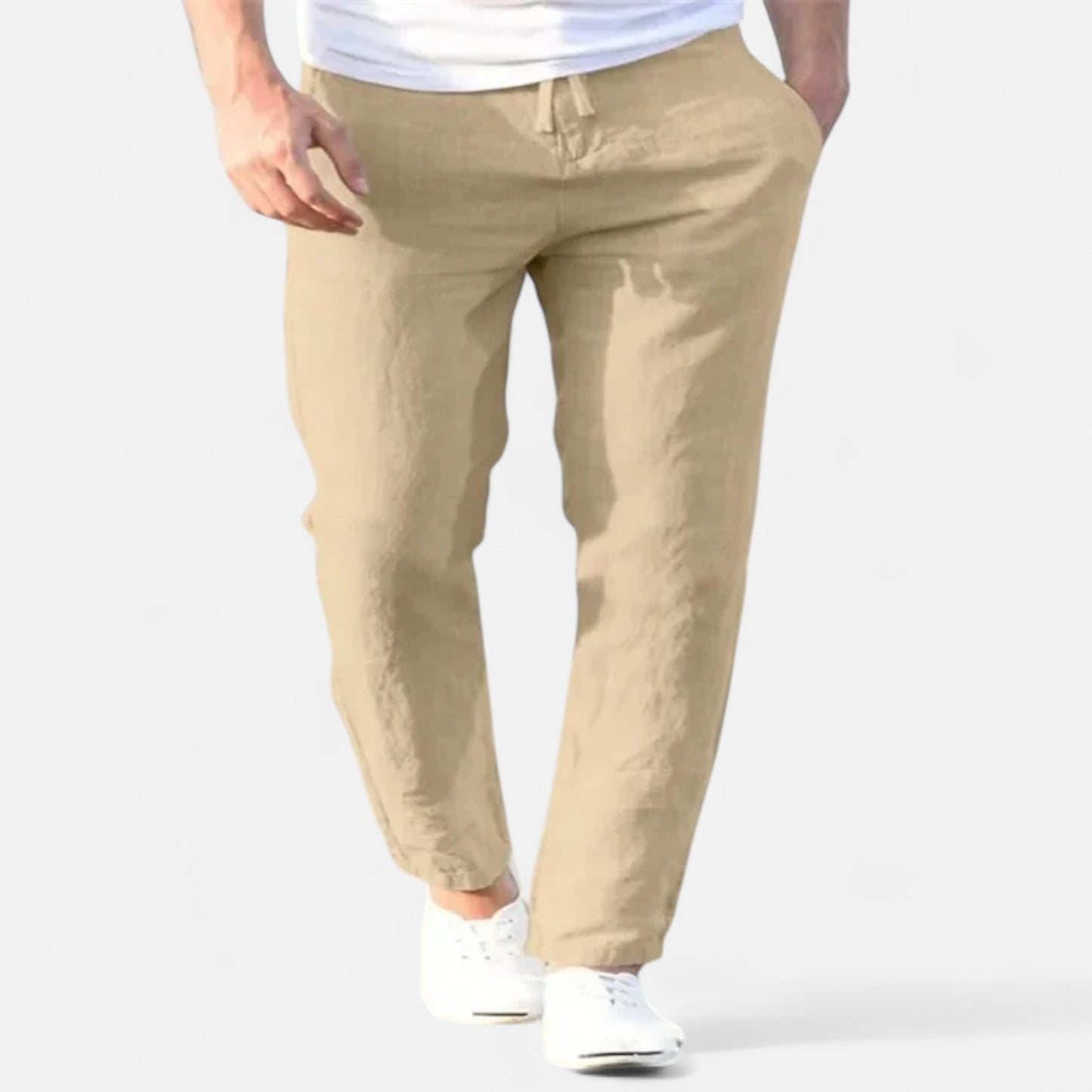Old Monarchy | Men’s Linen Drawstring Trousers – Breathable Comfort for Summer