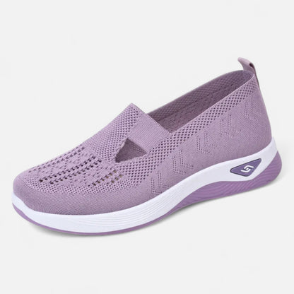 Old Monarchy | Women’s Mesh Slip-On Walking Trainers – Lightweight Support, Effortless Fit for Everyday Versatility