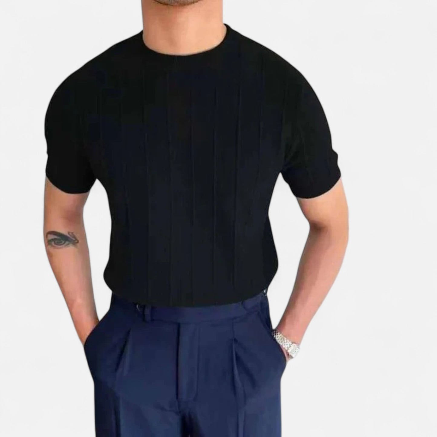 Old Monarchy | Men's Summer Short Sleeve Polo – Quiet Luxury, Timeless 'Old Money' Aesthetic