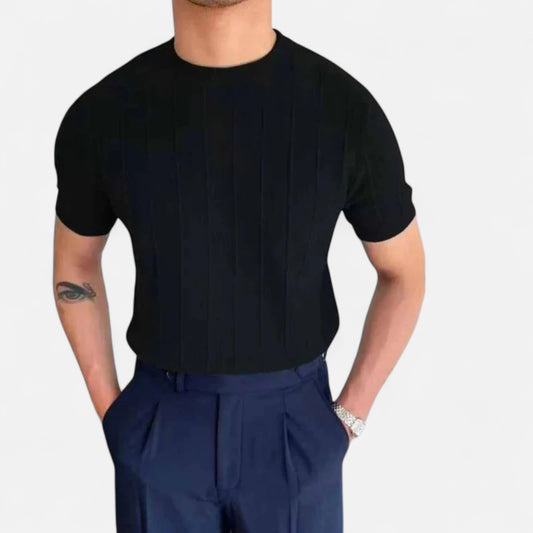 Old Monarchy | Men's Summer Short Sleeve Polo – Quiet Luxury, Timeless 'Old Money' Aesthetic