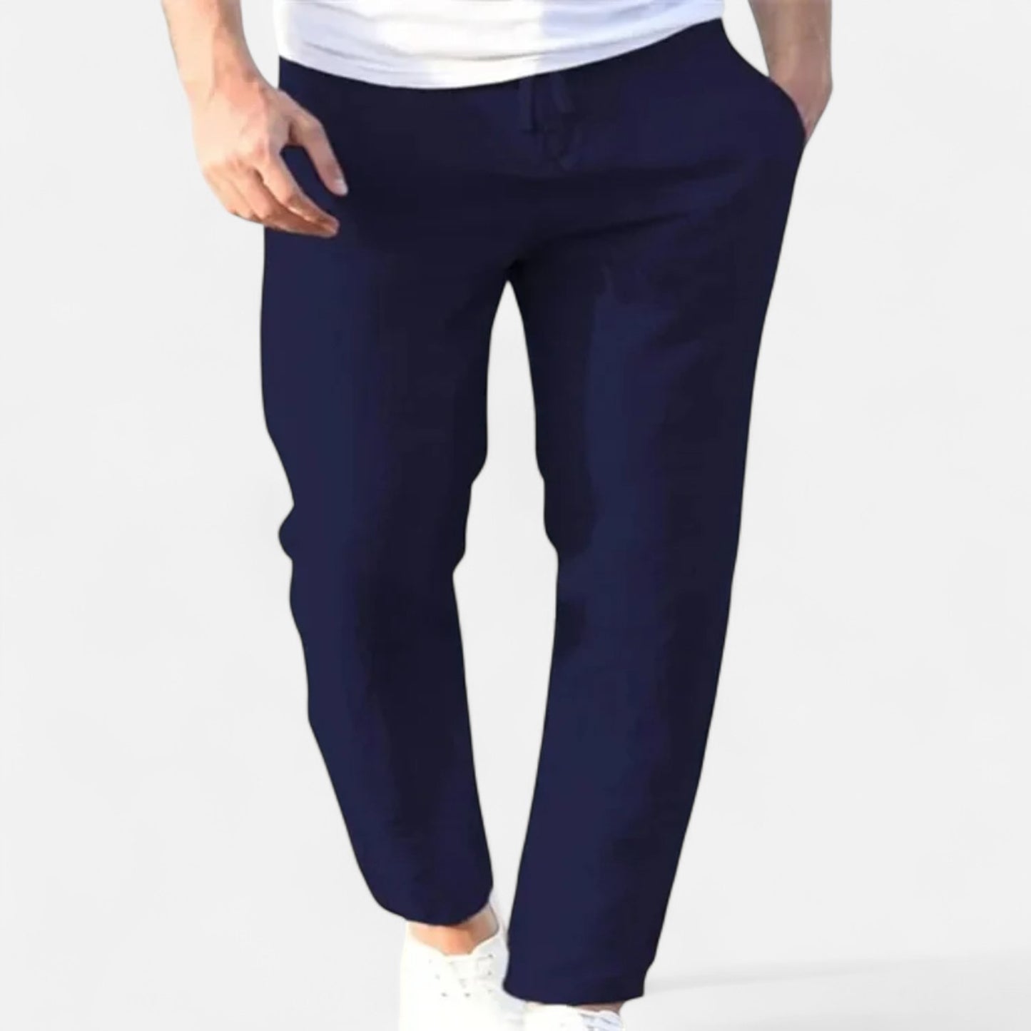 Old Monarchy | Men’s Linen Drawstring Trousers – Breathable Comfort for Summer