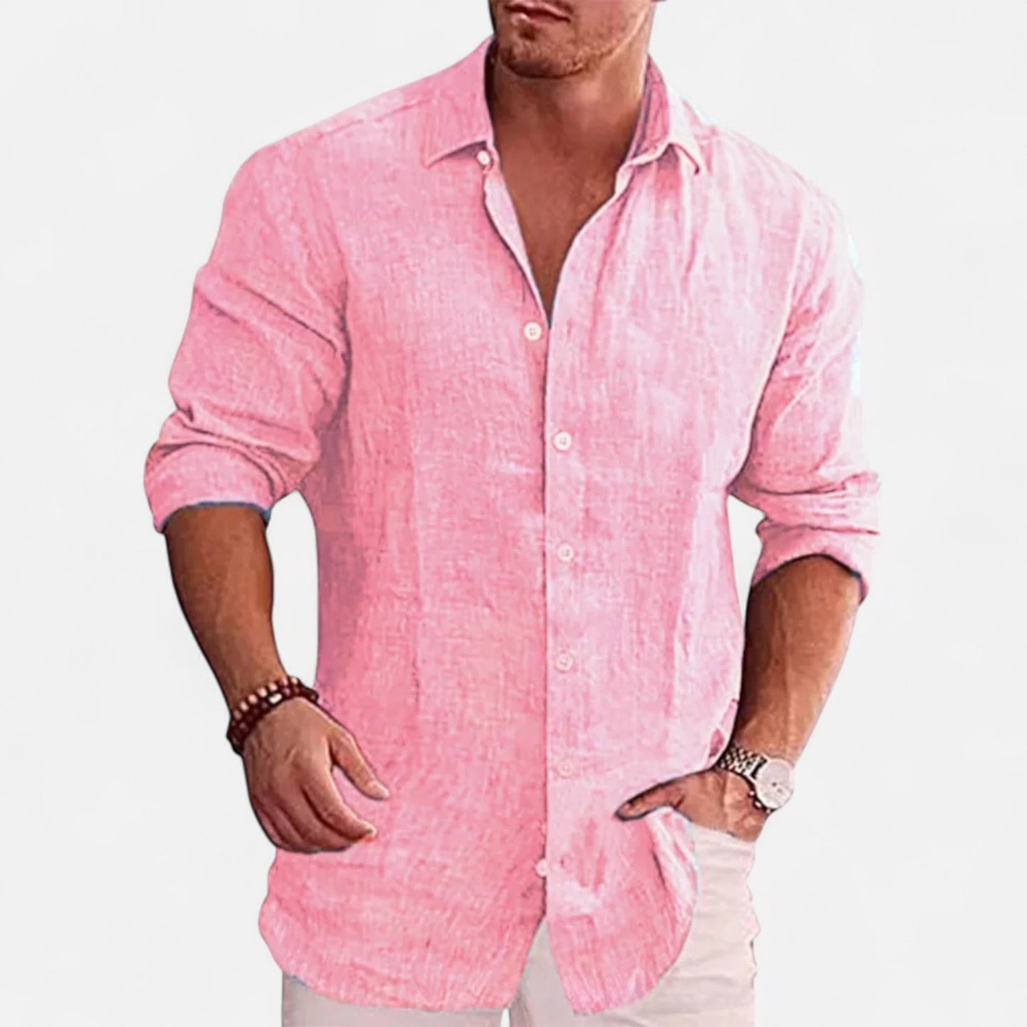 Old Monarchy | Men’s Linen Shirt – Breathable & Elegant Summer Essential