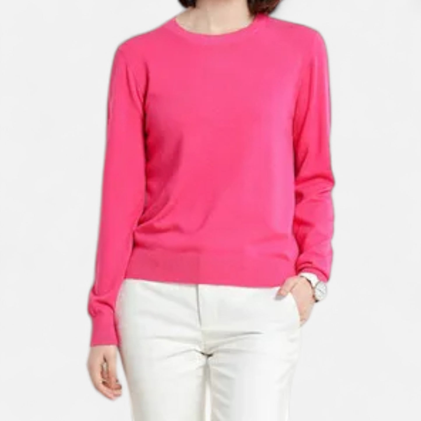 Old Monarchy | Women’s Merino Wool O-Neck Sweater