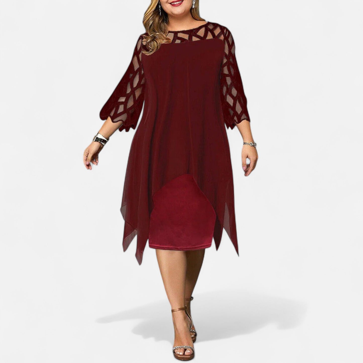 Women’s Plus-Size Dress – Flattering Shape, Effortless Elegance
