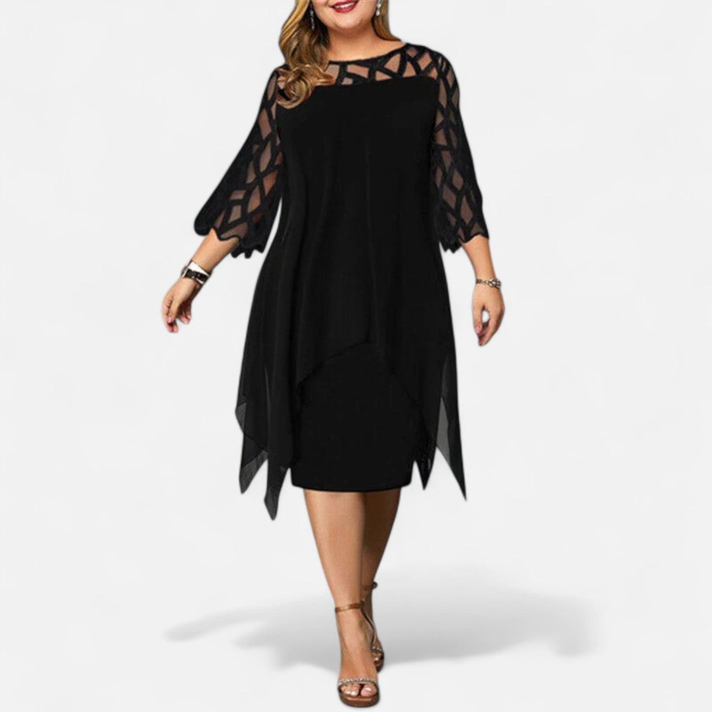 Women’s Plus-Size Dress – Flattering Shape, Effortless Elegance