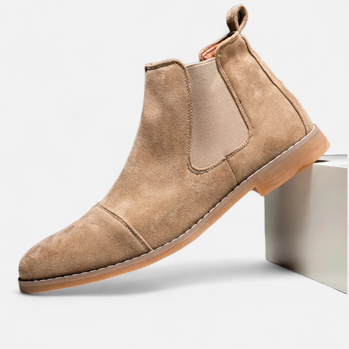 Old Monarchy | Men’s Suede Lace-Up Ankle Boots – Classic Craftsmanship, Elevated Casual Elegance