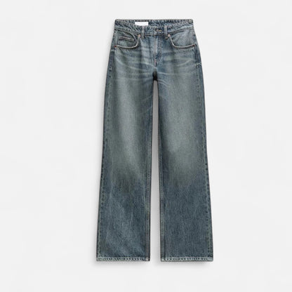 Old Monarchy | Women’s Vintage High Waist Wide Leg Jeans
