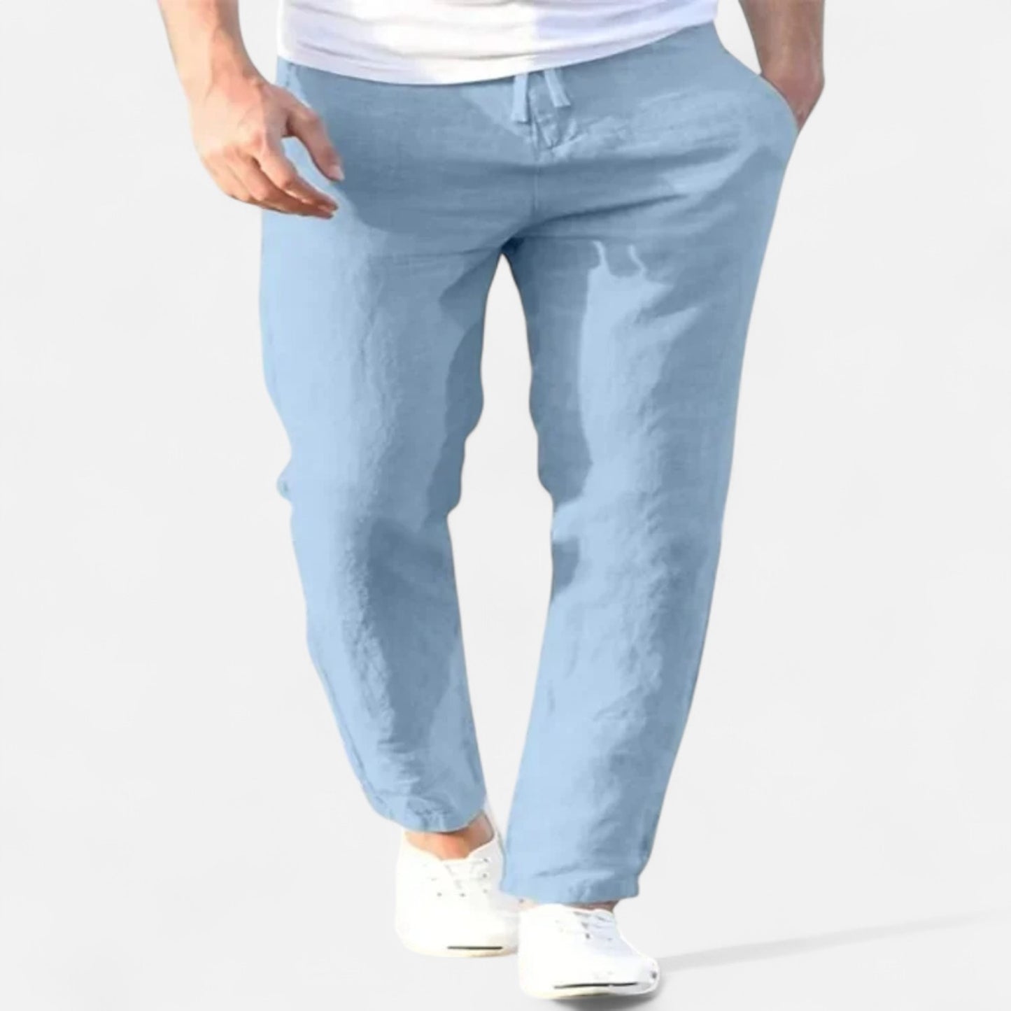 Old Monarchy | Men’s Linen Drawstring Trousers – Breathable Comfort for Summer