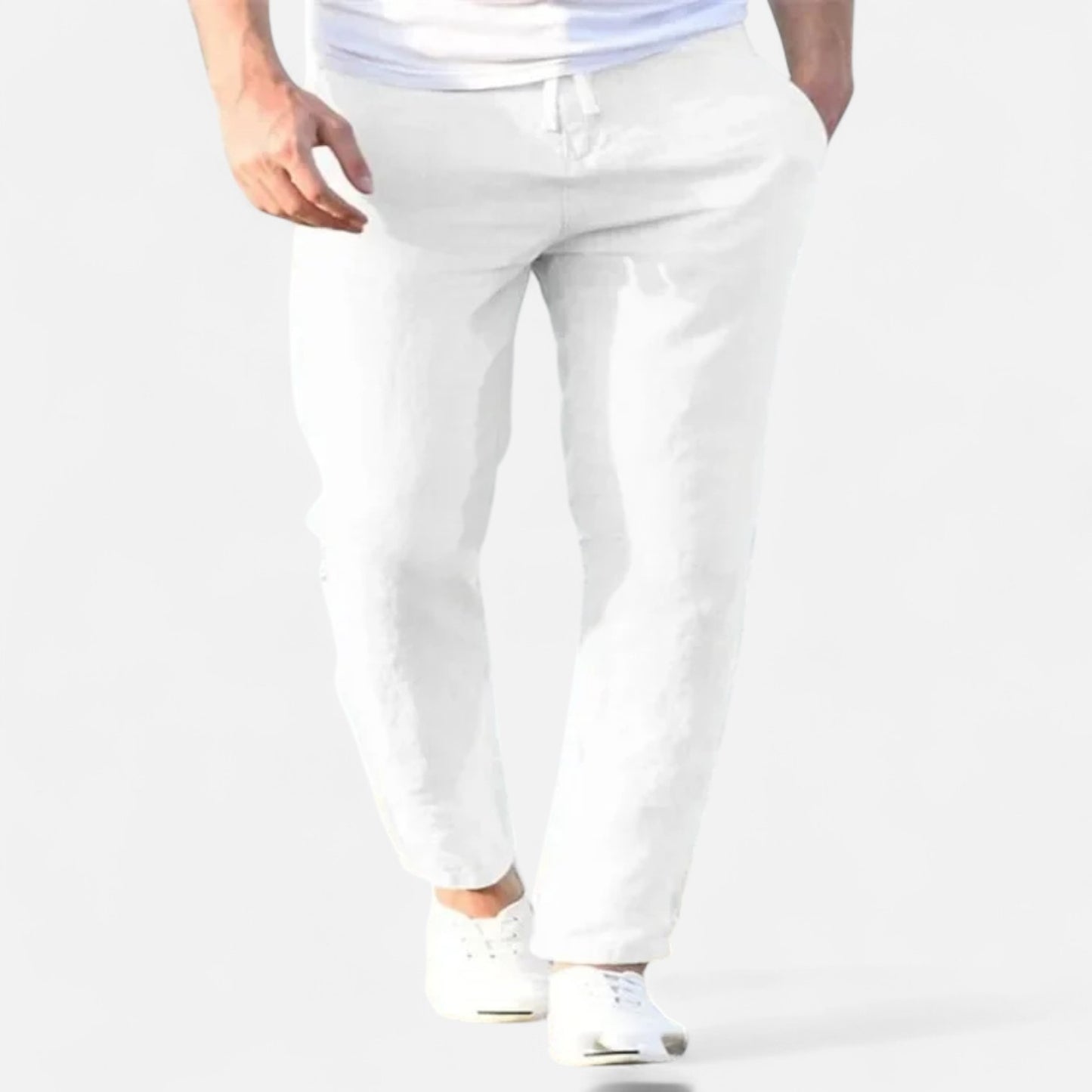 Old Monarchy | Men’s Linen Drawstring Trousers – Breathable Comfort for Summer