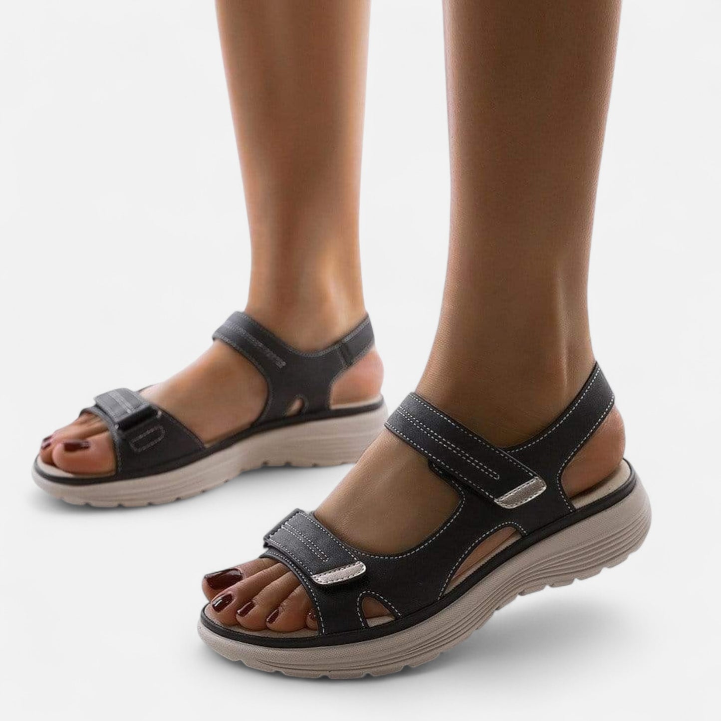 Old Monarchy | Women’s Orthopaedic Leather Sandals – Elegant Comfort, Lasting Support